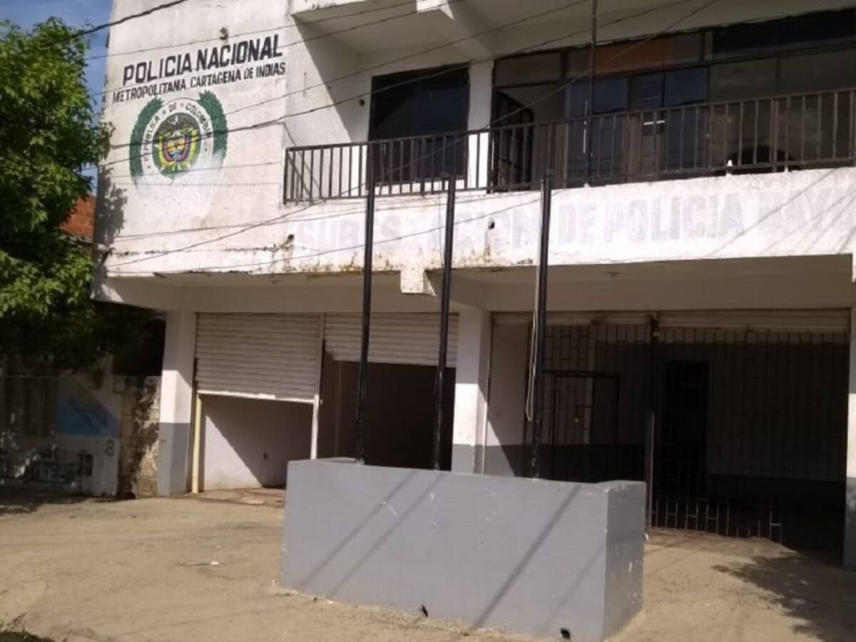 Bayunca sin estación de Policía por deuda del Distrito de Cartagena