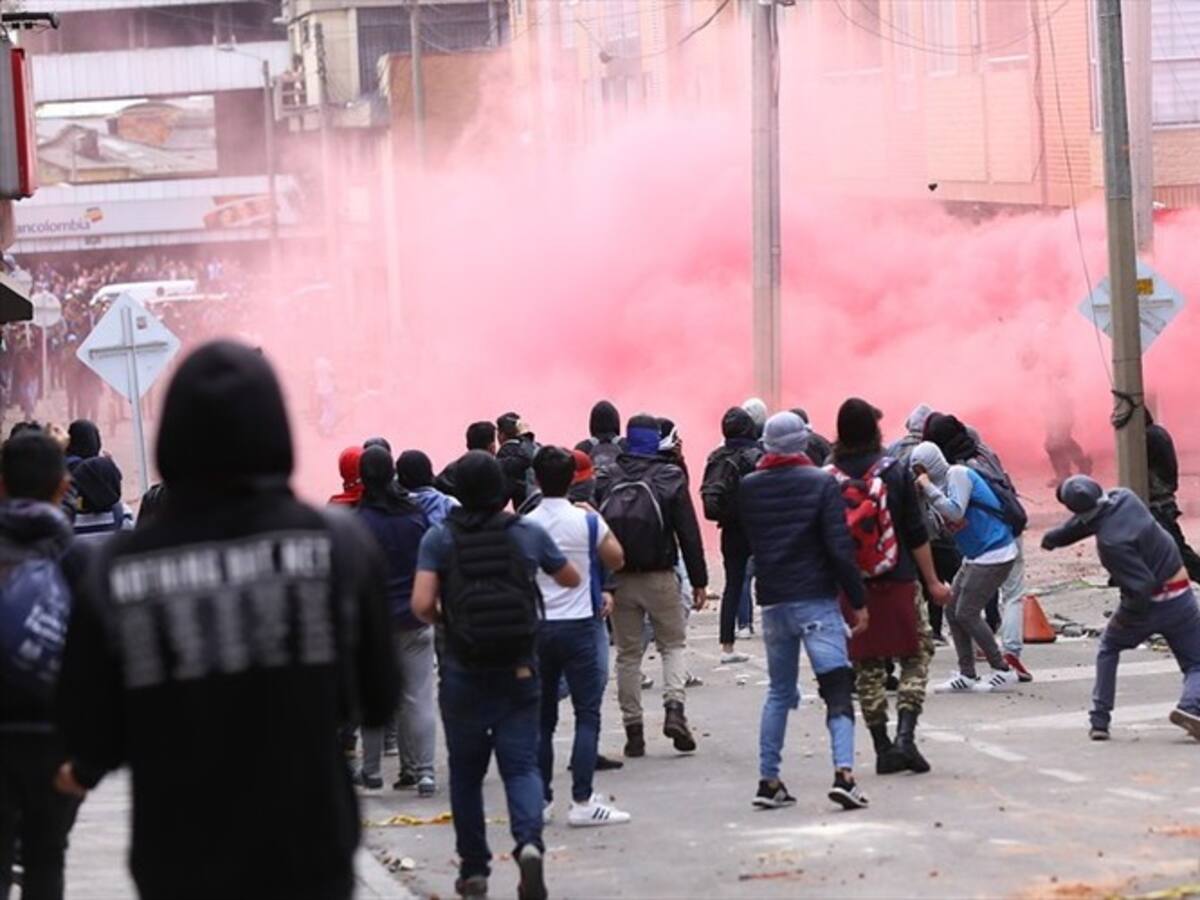 Autoridades serán implacables frente a hechos de vandalismo en Bogotá: Mininterior