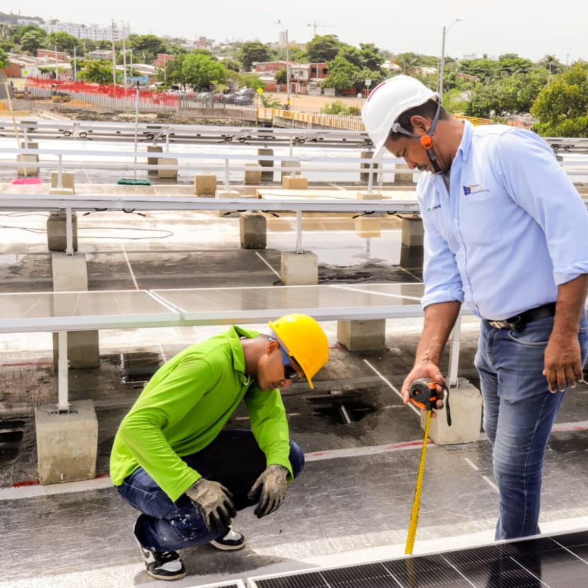 I.E. Jorge Artel, pionera en colegios públicos de Cartagena con sistema de energía solar