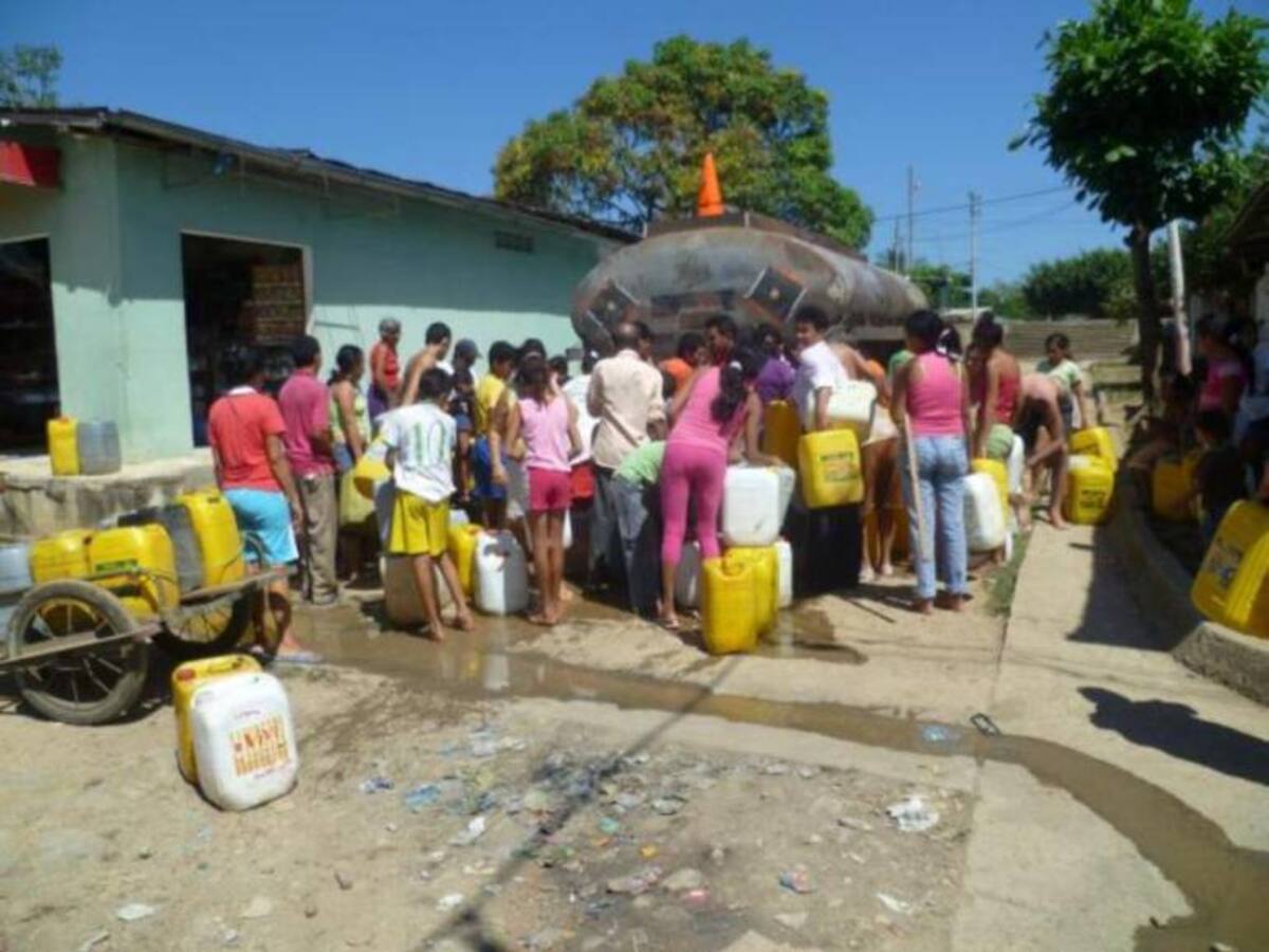 En Bolívar garantizan dos meses de suministro de agua a corregimientos afectados con sequía