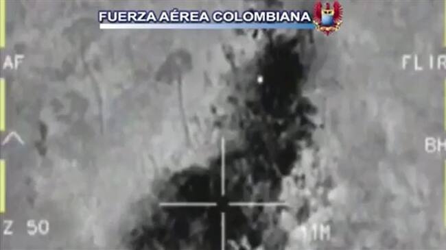 El Burro sí estaría entre muertos en bombardeo a disidencias en Arauca. Foto: FAC