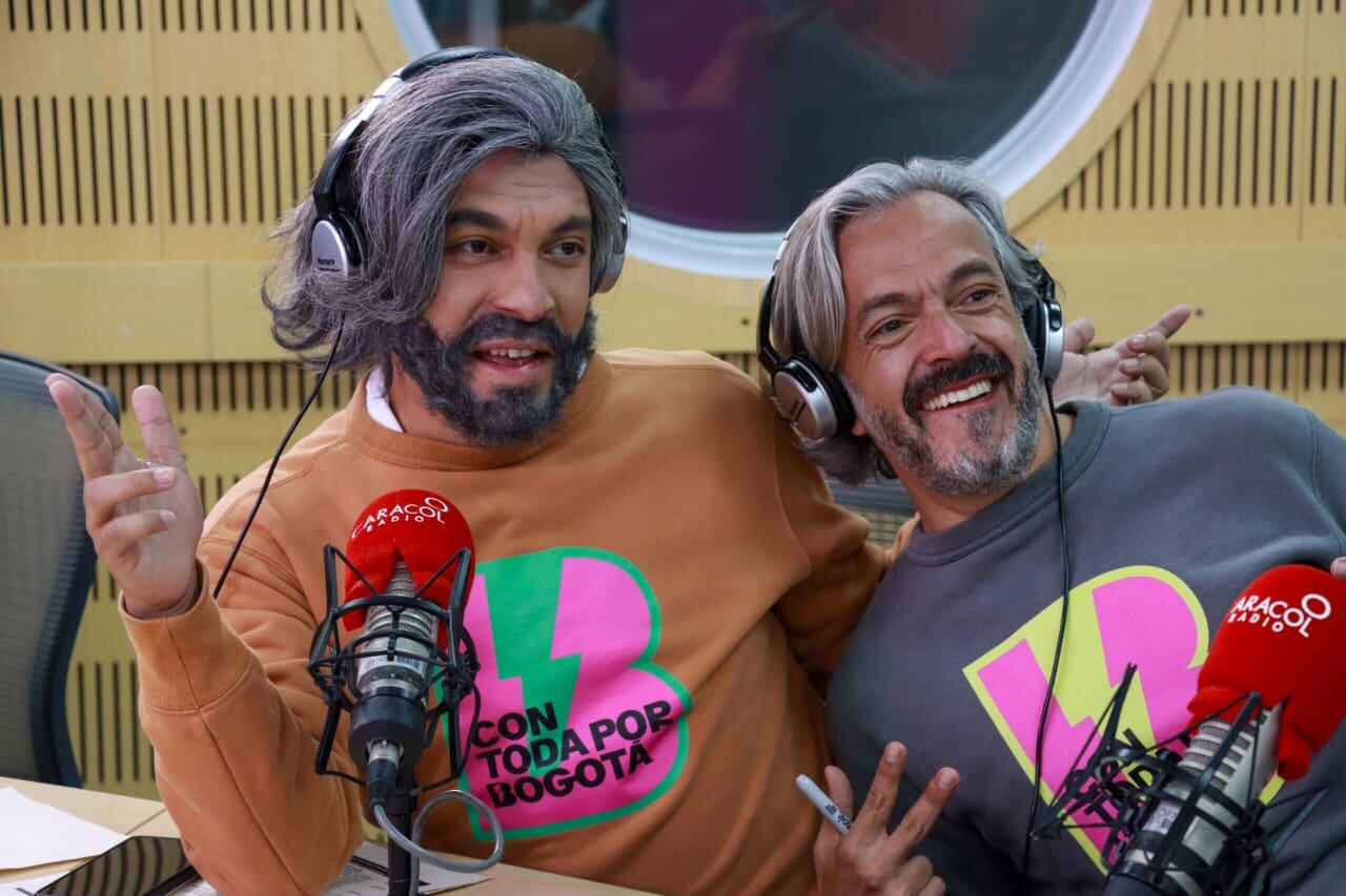 Juan Daniel Oviedo y su imitador