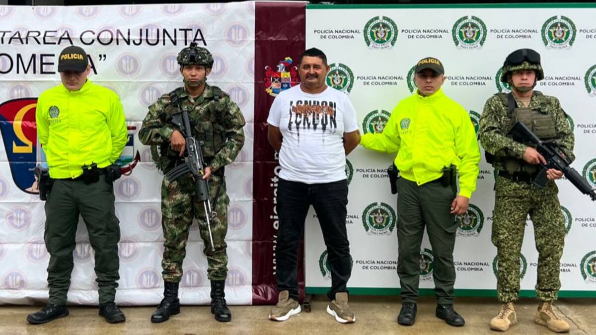 Caída del 'Carlos mula': un golpe al crimen organizado en Caquetá