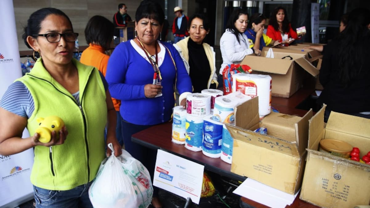 En Boyacá iniciaron campaña de recolección de ayudas para damnificados de terremoto en Ecuador