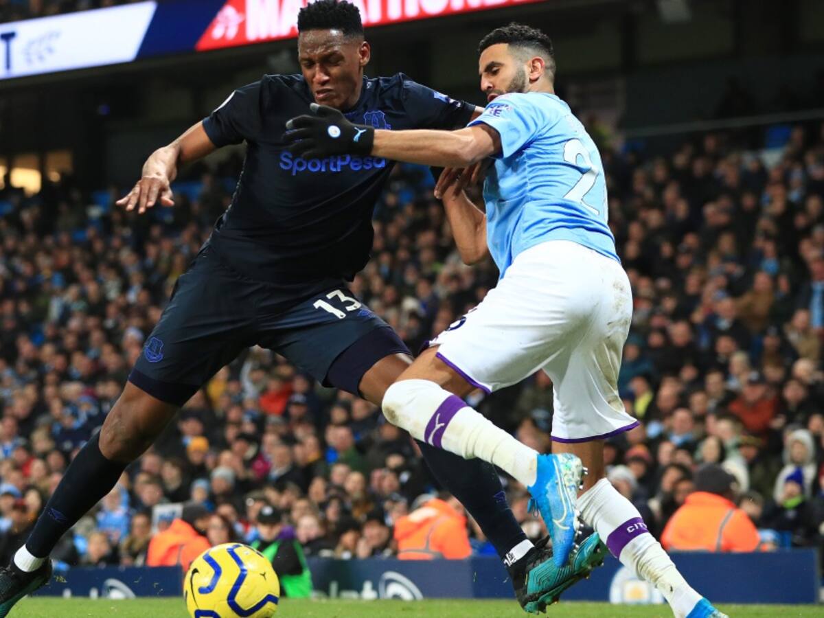 El City estrena el 2020 con victoria 2-1 sobre el Everton de Yerry Mina