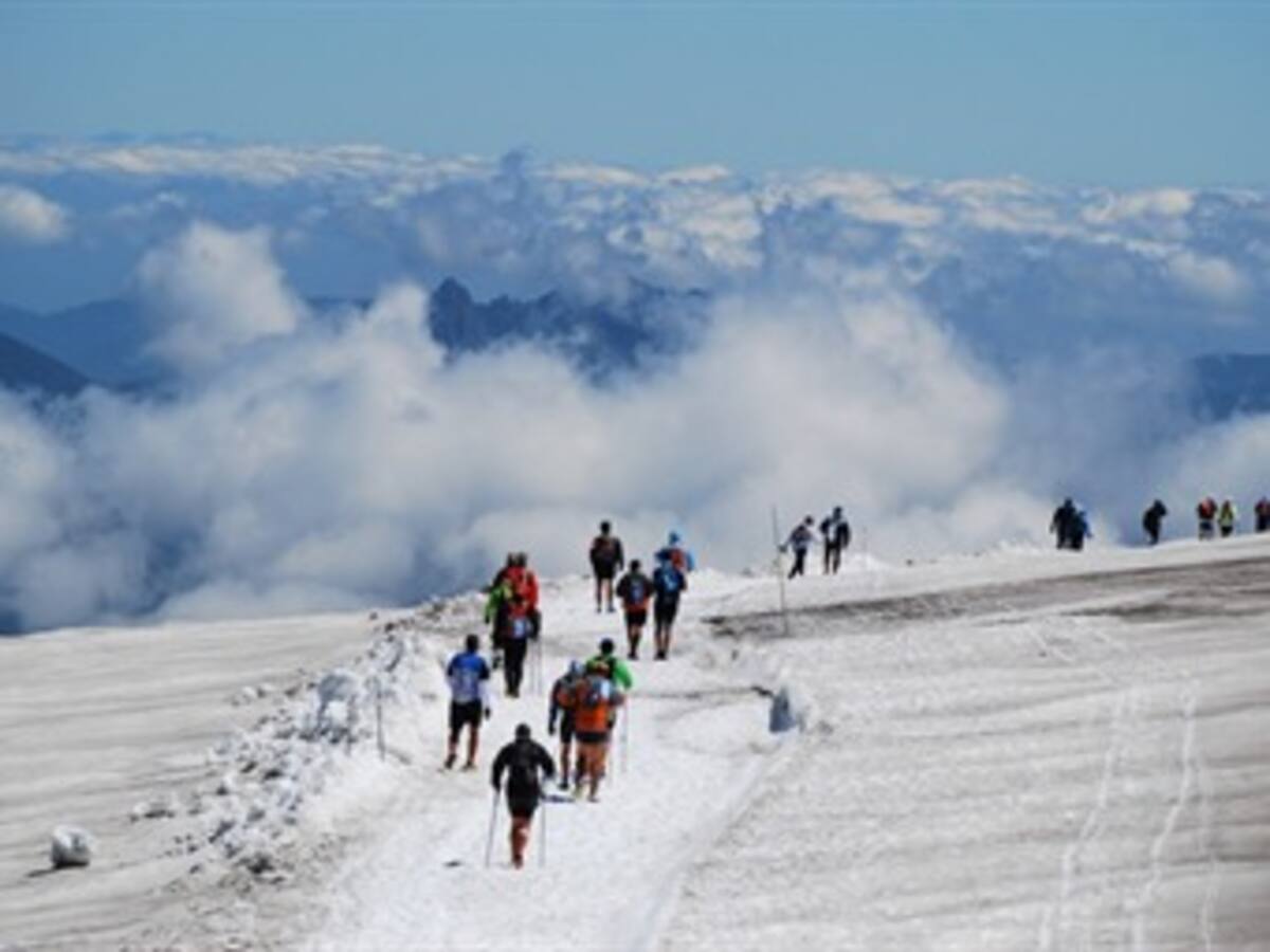 Atletas colombianos se preparan para la carrera Cruce Columbia 2013