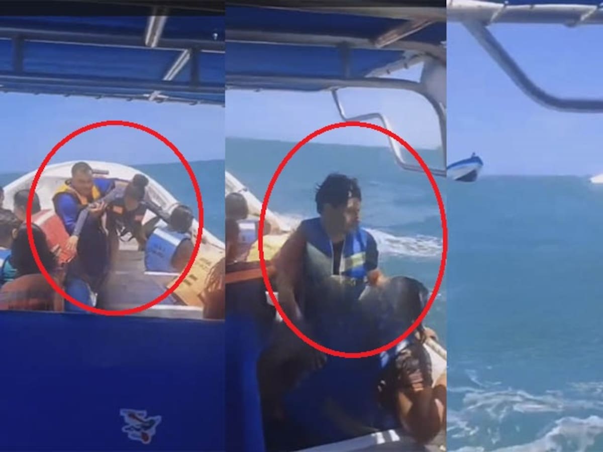 17 turistas naufragaron en el Parque Tayrona, autoridades marítimas no reportan heridos