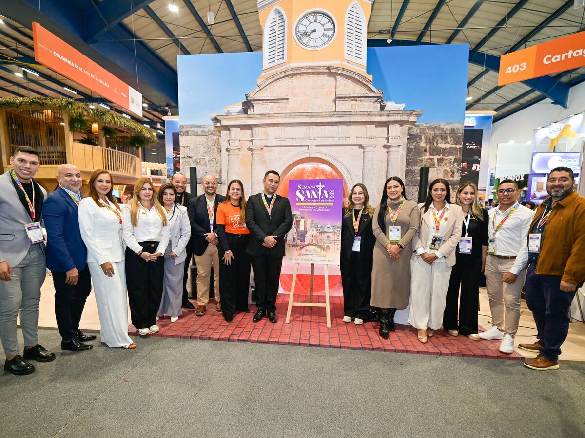 Cartagena presentó agenda oficial de Semana Santa en Vitrina Turística de Anato