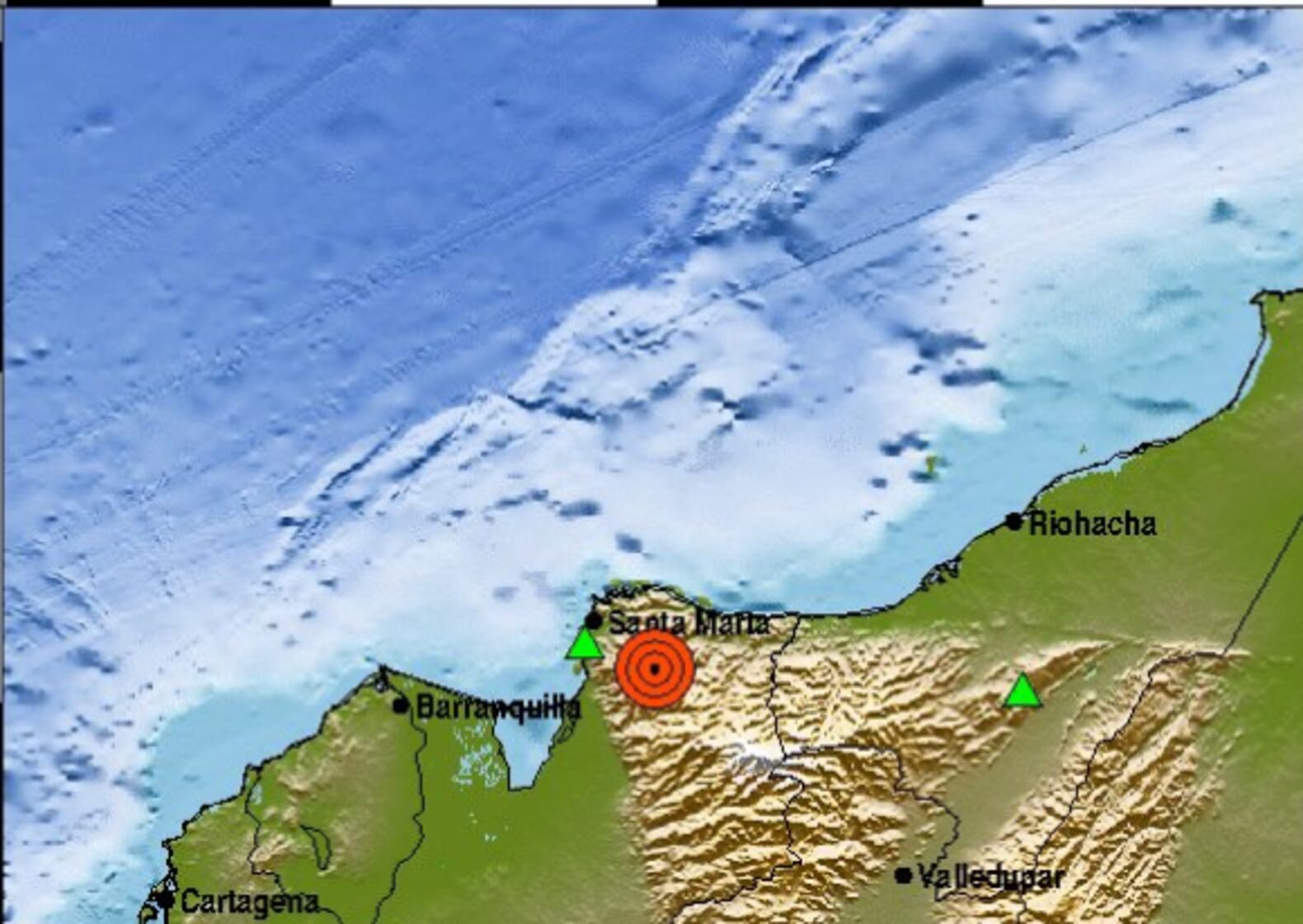 Cortesía: Servicio Geológico Colombiano / @sgcol
