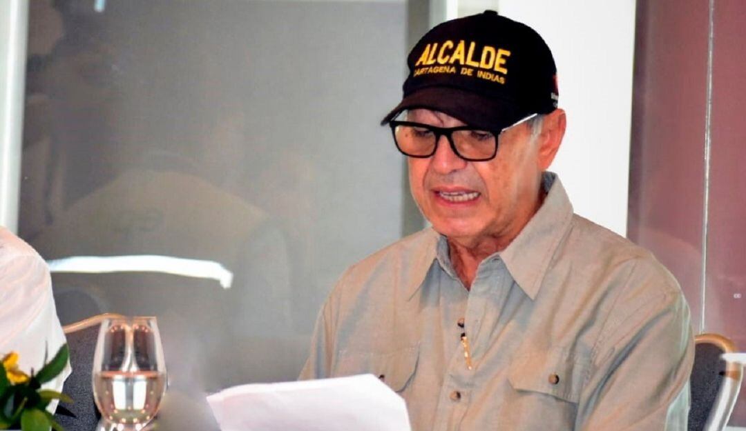 El alcalde de Cartagena relacionó a Óscar Marín y Carlos Barrios con presuntos actos de corrupción dentro del Fondo de Pensiones