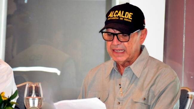 El alcalde de Cartagena relacionó a Óscar Marín y Carlos Barrios con presuntos actos de corrupción dentro del Fondo de Pensiones