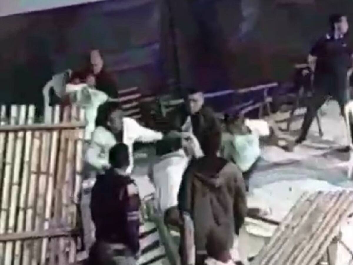 Concierto terminó en una riña en La Sierra, Cauca