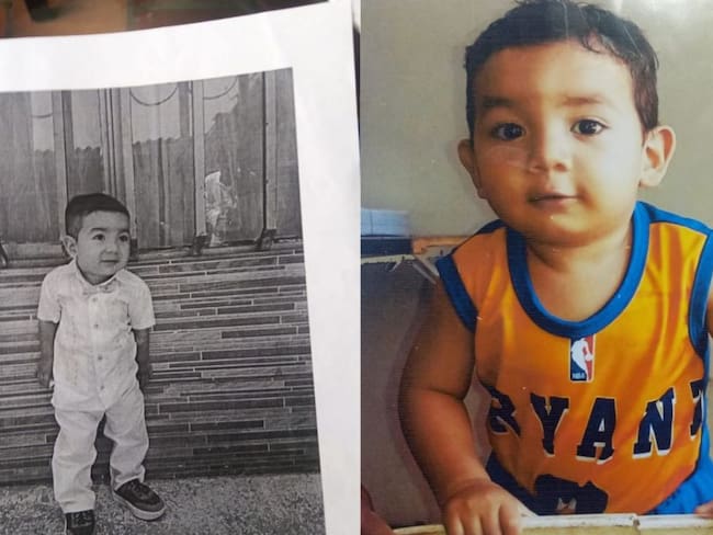Menor desaparecido Salvador Meza, la fotografía es publicada con autorización de la madre