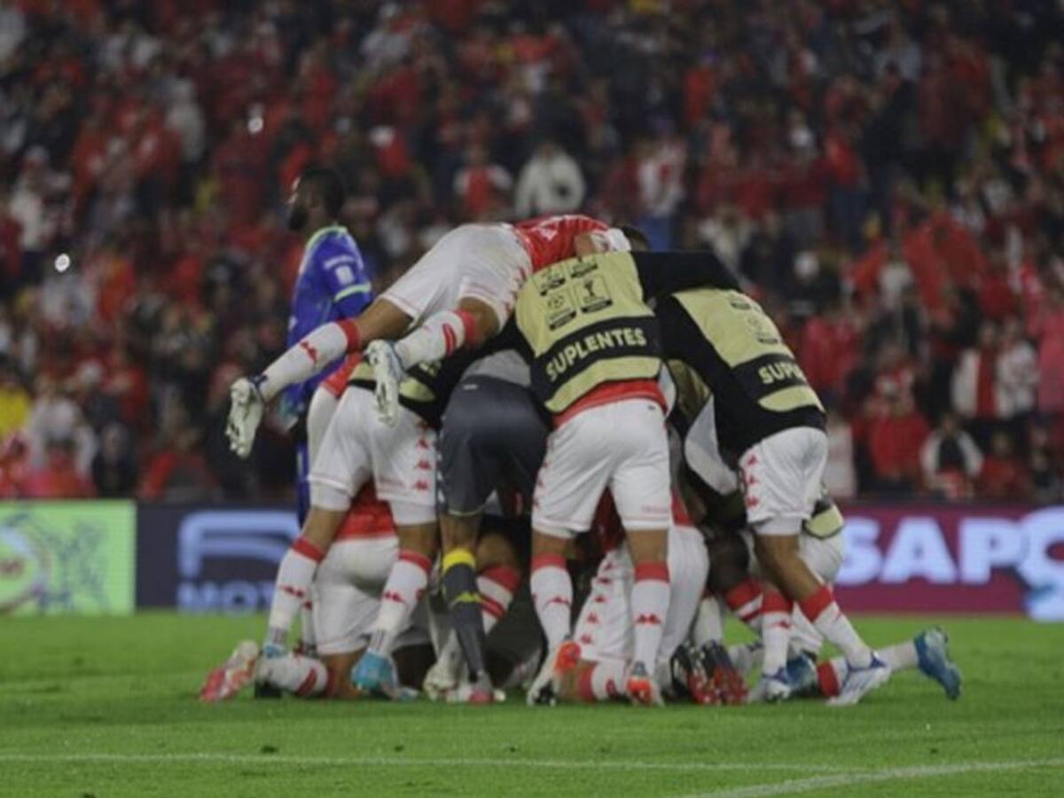 Santa Fe logró un triunfo agónico ante el Tolima en El Campín