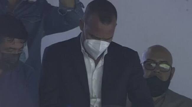 Rafael Dudamel en el partido América vs Cali en la Copa Colombia 2021