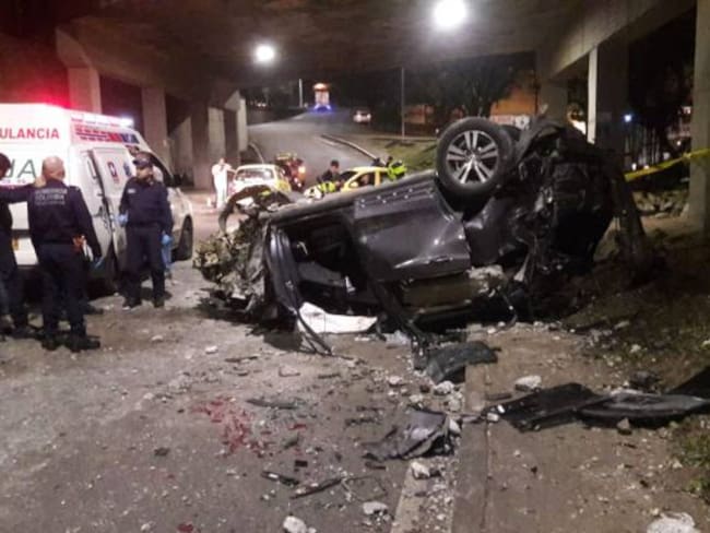 Cuatro heridos dejó grave accidente de tránsito en Bucaramanga