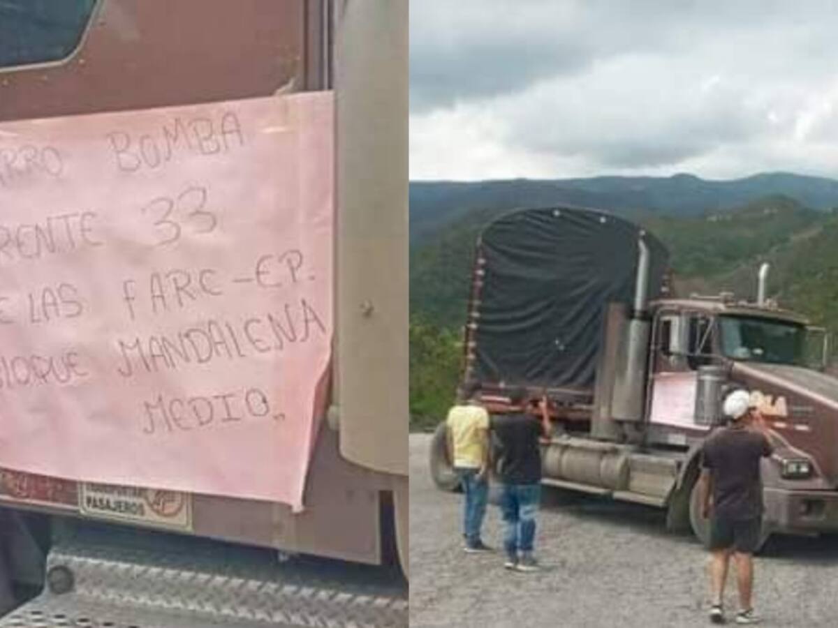 Presunto carro bomba impide movilidad desde Cúcuta a la costa atlántica