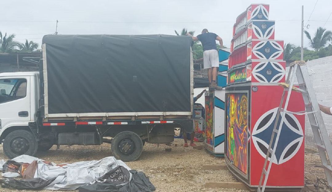 El evento que fue desmontado 