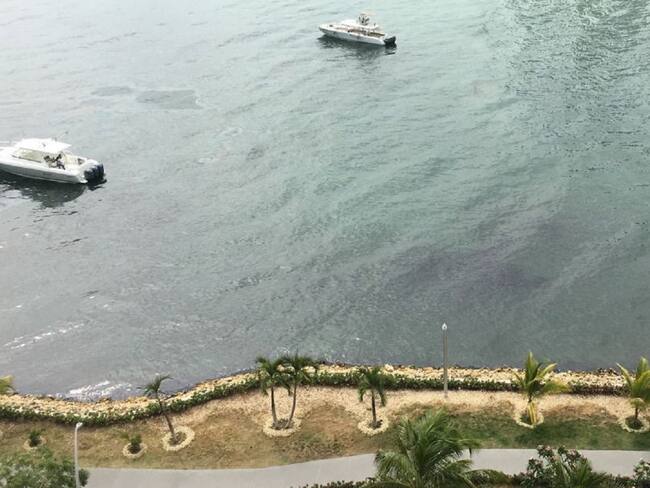 Reporte positivo en Bahía de Cartagena por cese de operaciones marítimas