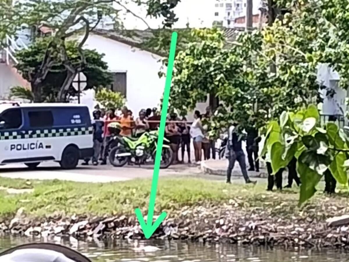 Mujer fue hallada muerta flotando en el caño Juan Angola, en Cartagena: esto se sabe