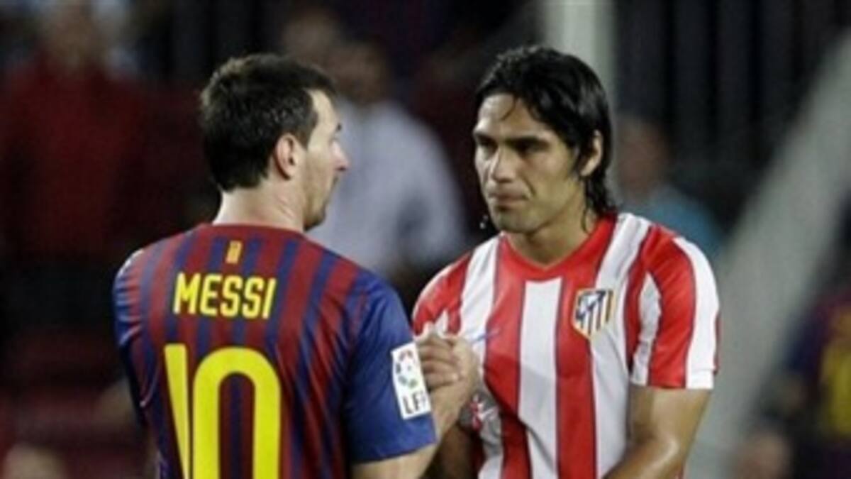 Falcao es el tercer mejor rematador de la Liga de España: descubridor de Messi