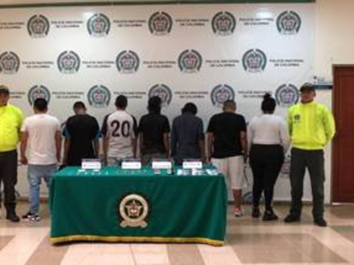 En Armenia fue desarticulada “La Décima”, banda dedicada al tráfico de estupefacientes