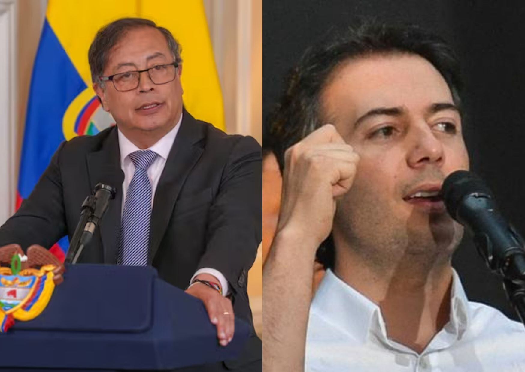 El presidente Gustavo Petro y la bancada del Pacto Histórico rechazaron el fallo de la Procuraduría contra Daniel Quintero.