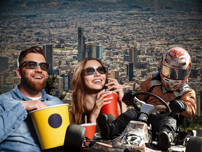 Este es el mejor centro comercial de Bogotá: tiene cine de lujo y súper-karts // Caracol Radio