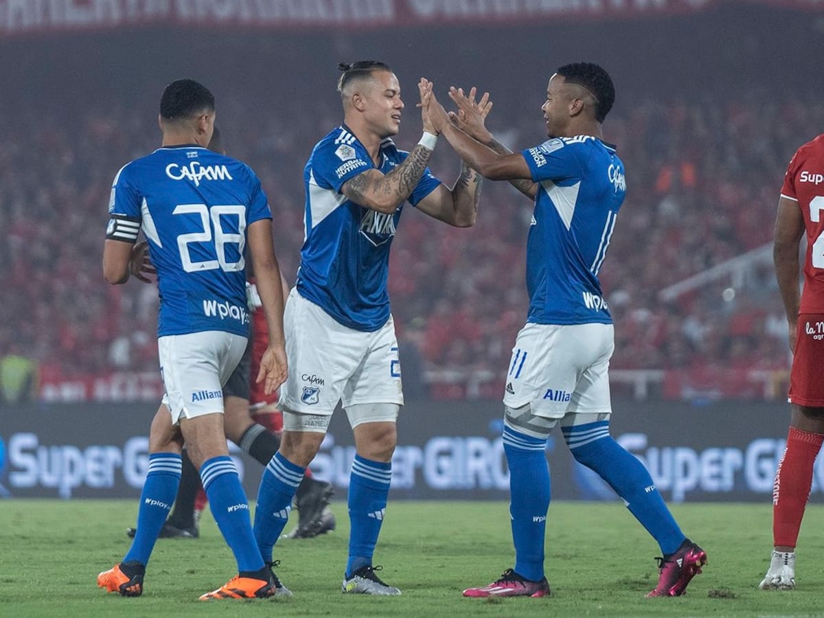 Millonarios se queda con el primero de los dos rounds ante América y sueña con la final