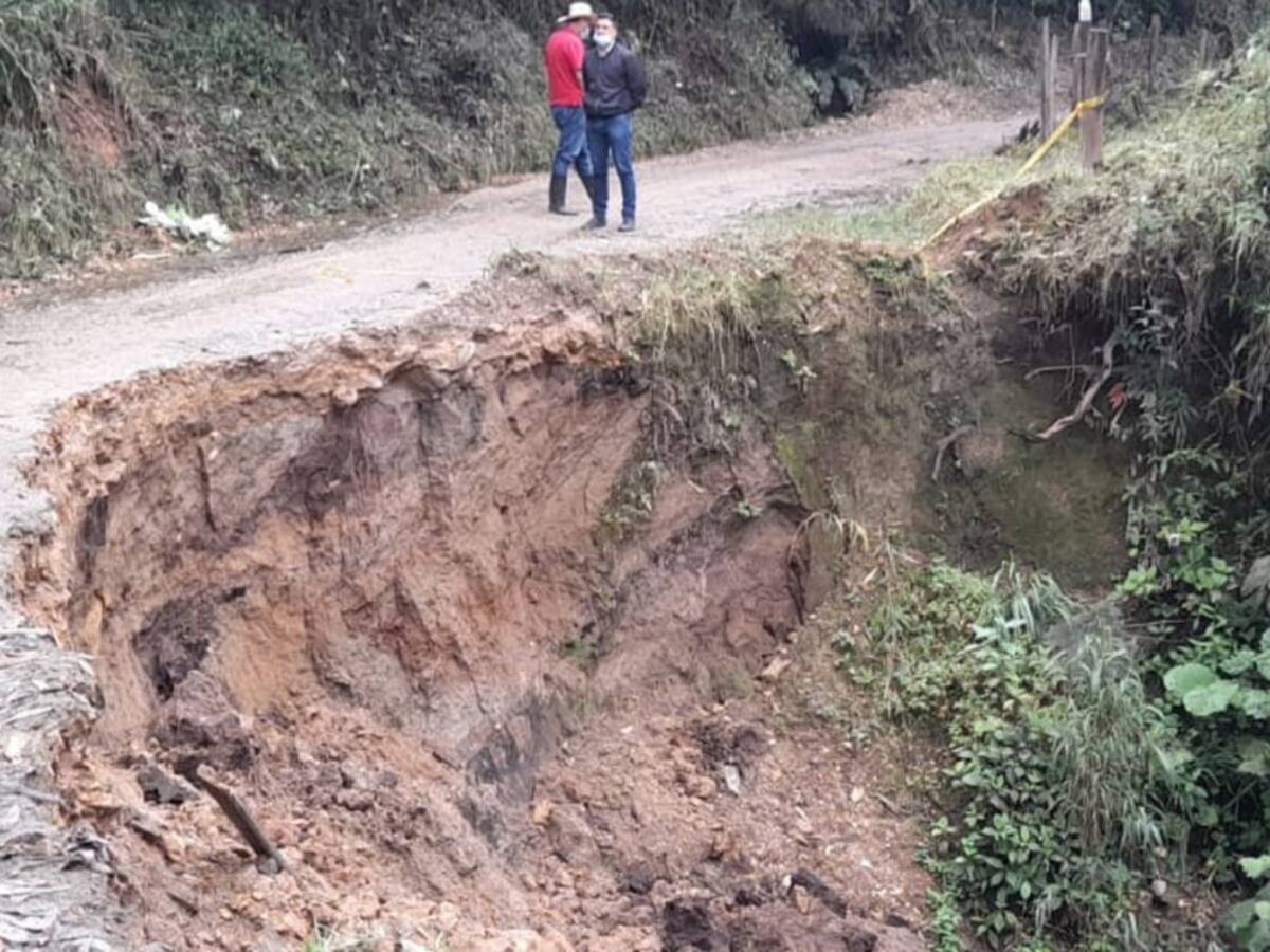 En Salento solicitan declarar calamidad pública por temporada de lluvias