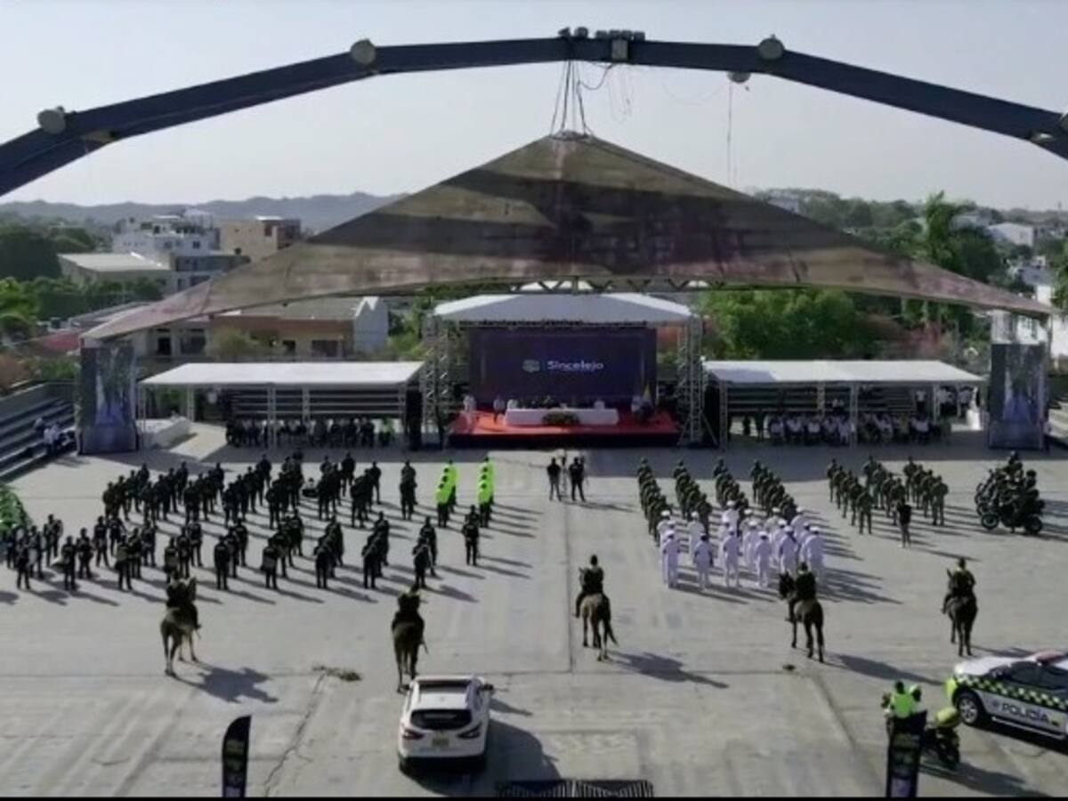 Bloque de búsqueda multi crimen presentó resultados de enero en Sincelejo