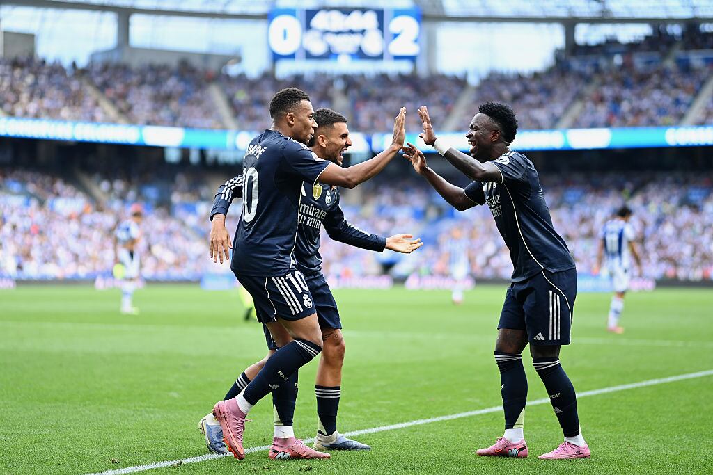 Real Sociedad vs. Real Madrid vs /Cesar Ortiz Gonzalez / Soccrates / Getty Images
