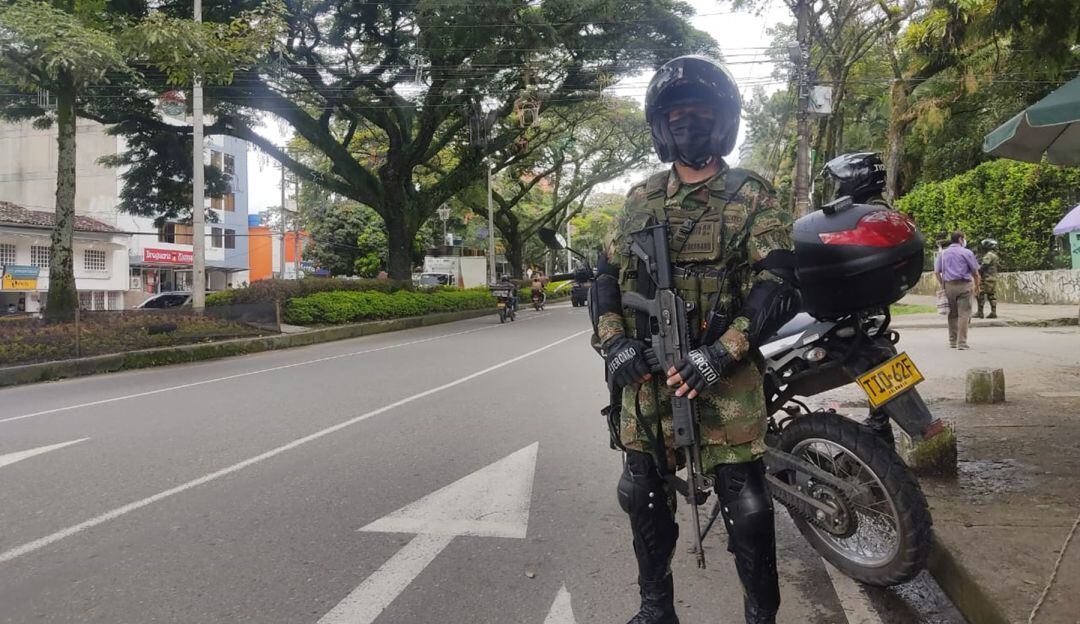 Ejército en las calles de Ibagué 