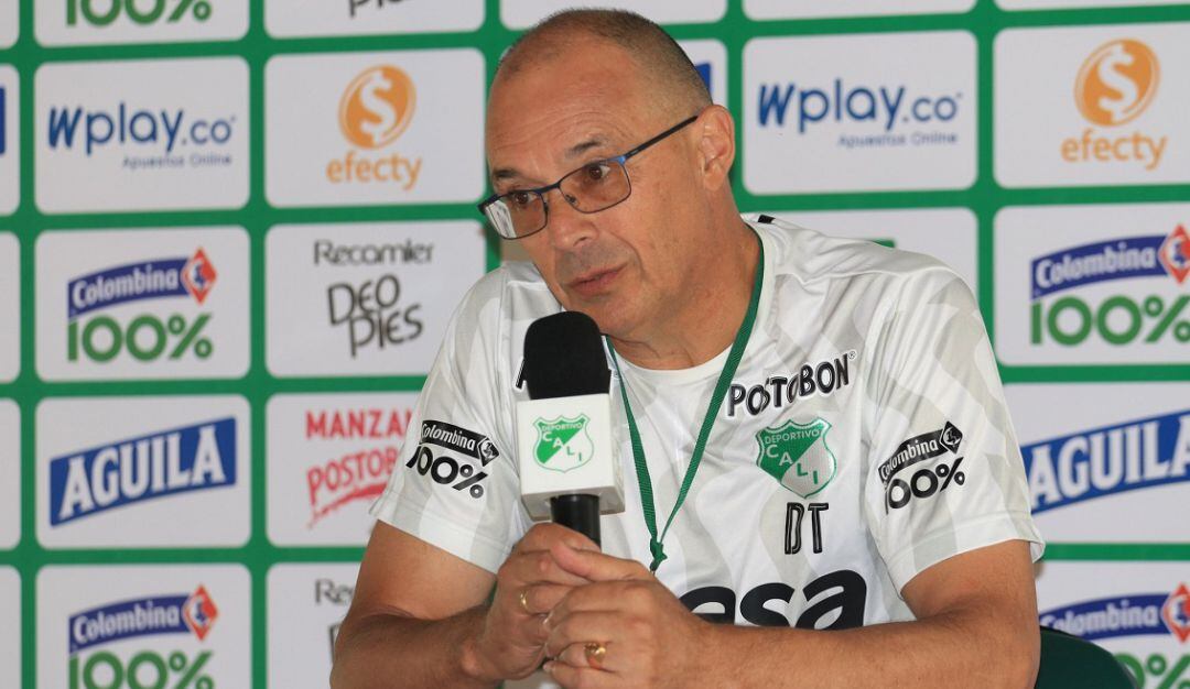 Alfredo Arias, director técnico del Deportivo Cali.