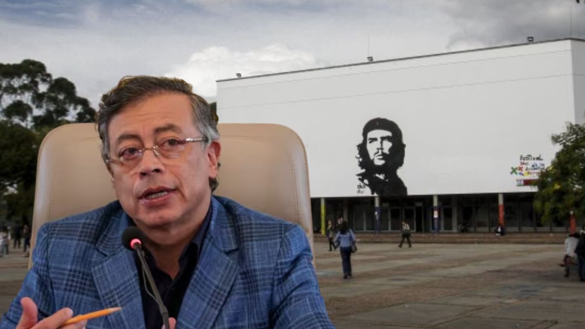 Petro asegura que rector de U. Nacional intentó sabotear su visita: Quisieron impedirlo con insultos