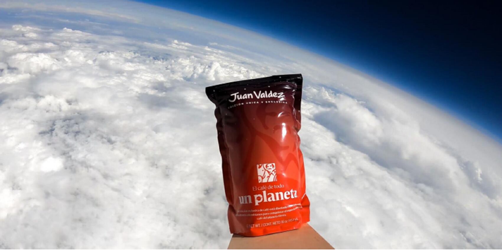 Crédito: Juan Valdez. Fotografía captada a 85.301 pies de altura.