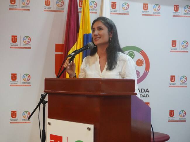 Mabel Gómez, vicerrectora de docencia de la Universidad del Tolima