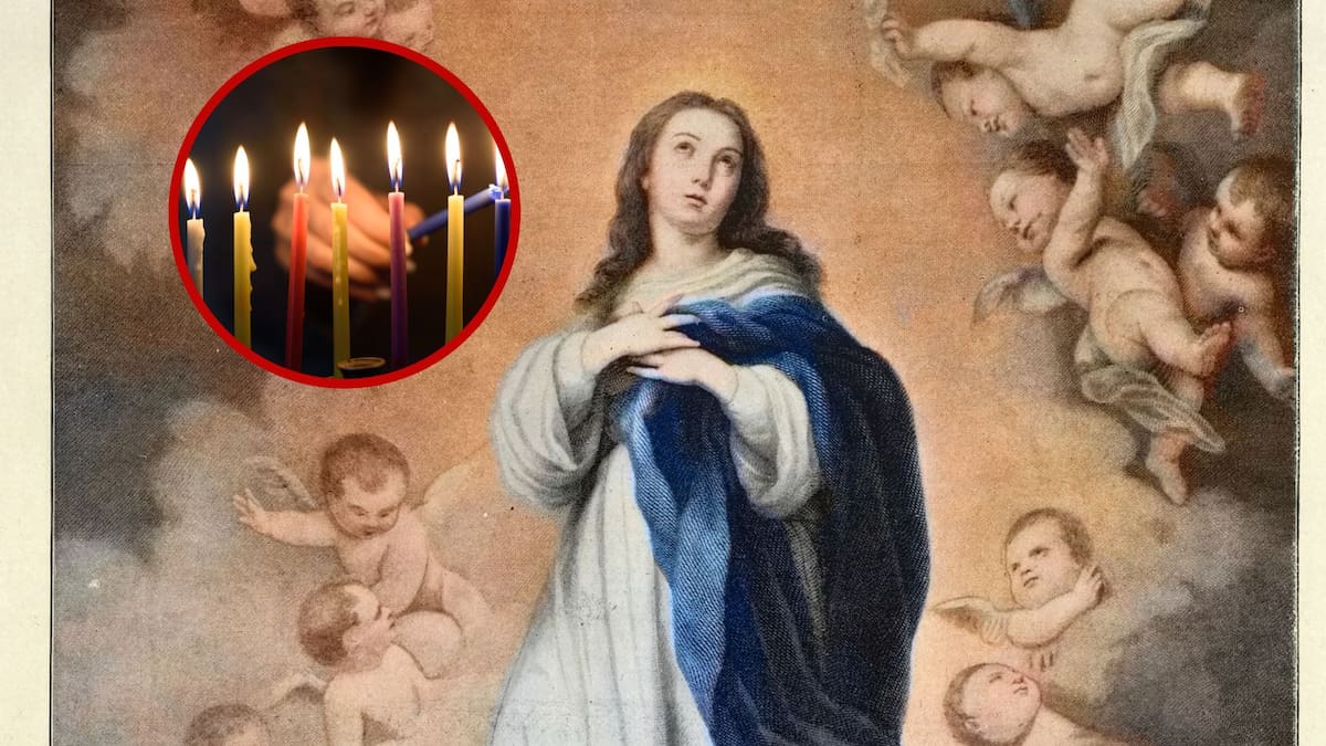 Día de Velitas: Oración de la Inmaculada Concepción de la Virgen para este 7 de diciembre