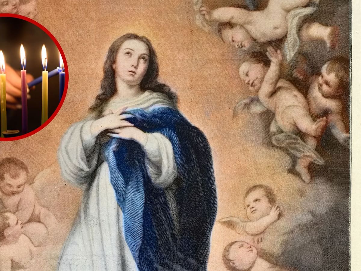 Día de Velitas: Oración de la Inmaculada Concepción de la Virgen para este 7 de diciembre