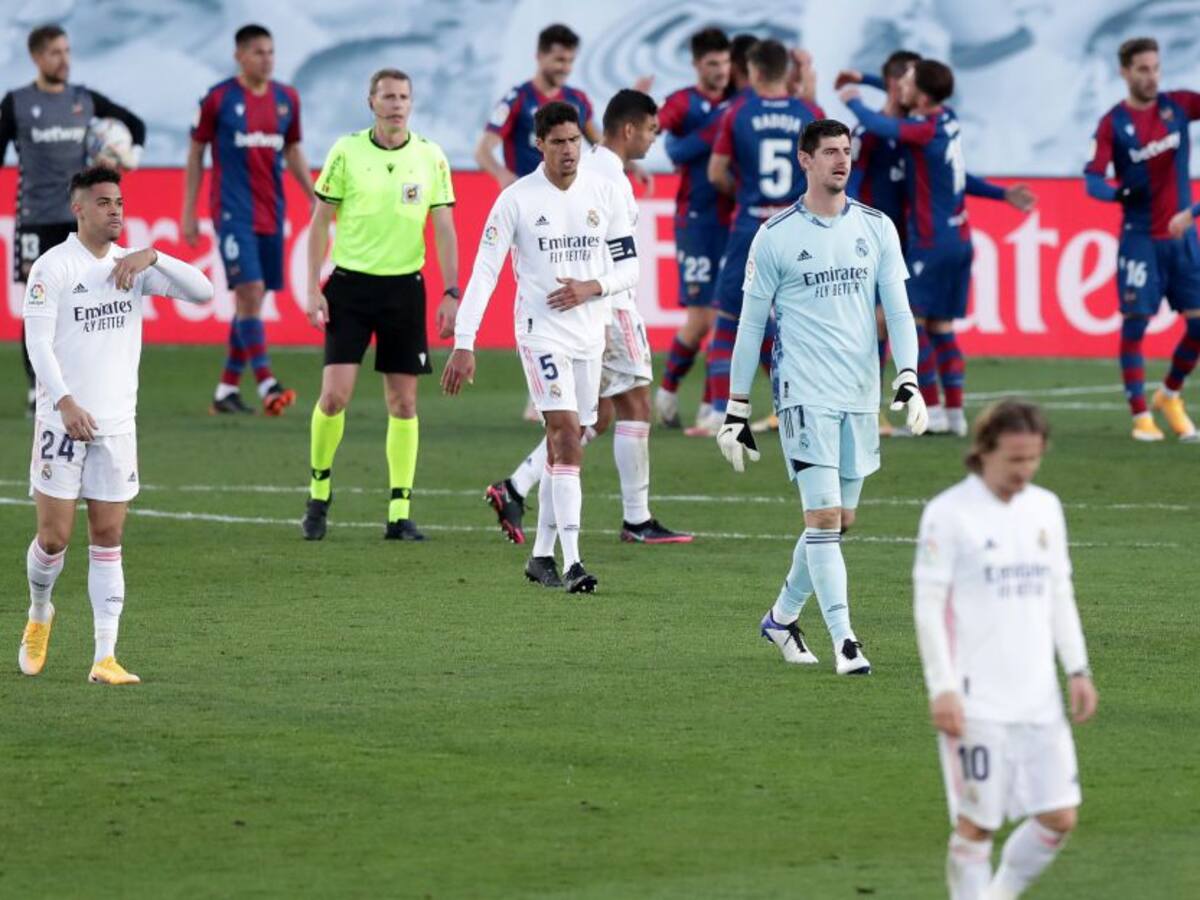 Real Madrid se complicó en LaLiga tras perder de local contra el Levante