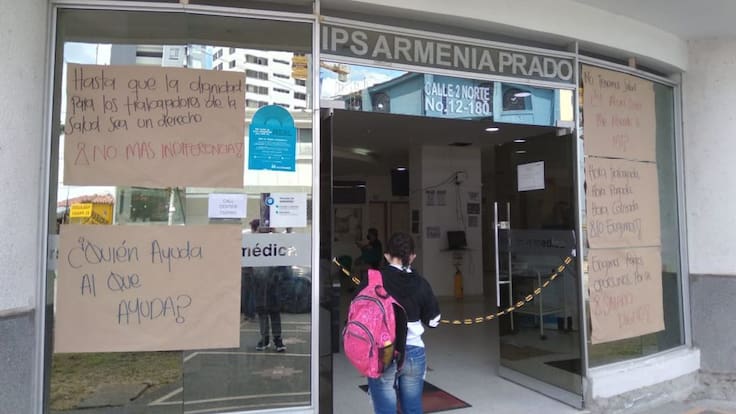 Personal de salud de IPS Armenia Prado