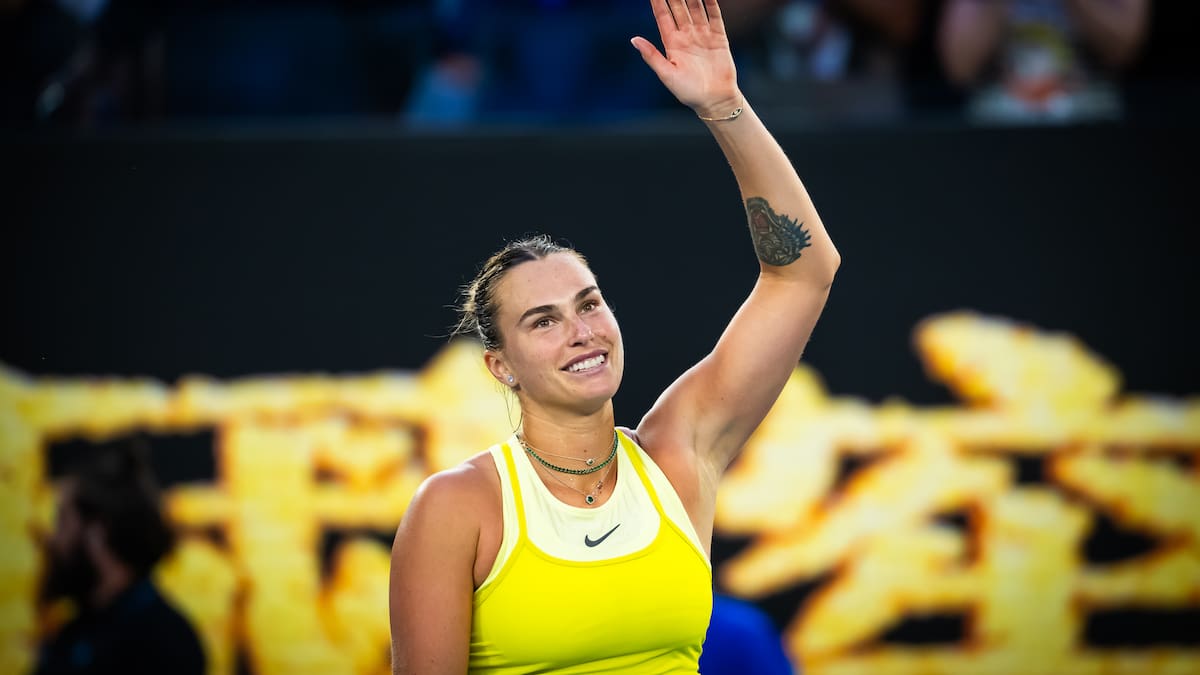 Aryna Sabalenka debuta con triunfo sobre Sloane Stephens en el Abierto de Australia