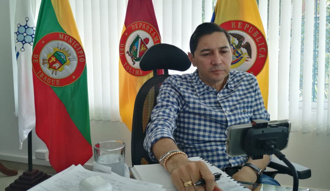 Andrés Hurtado, alcalde de Ibagué
