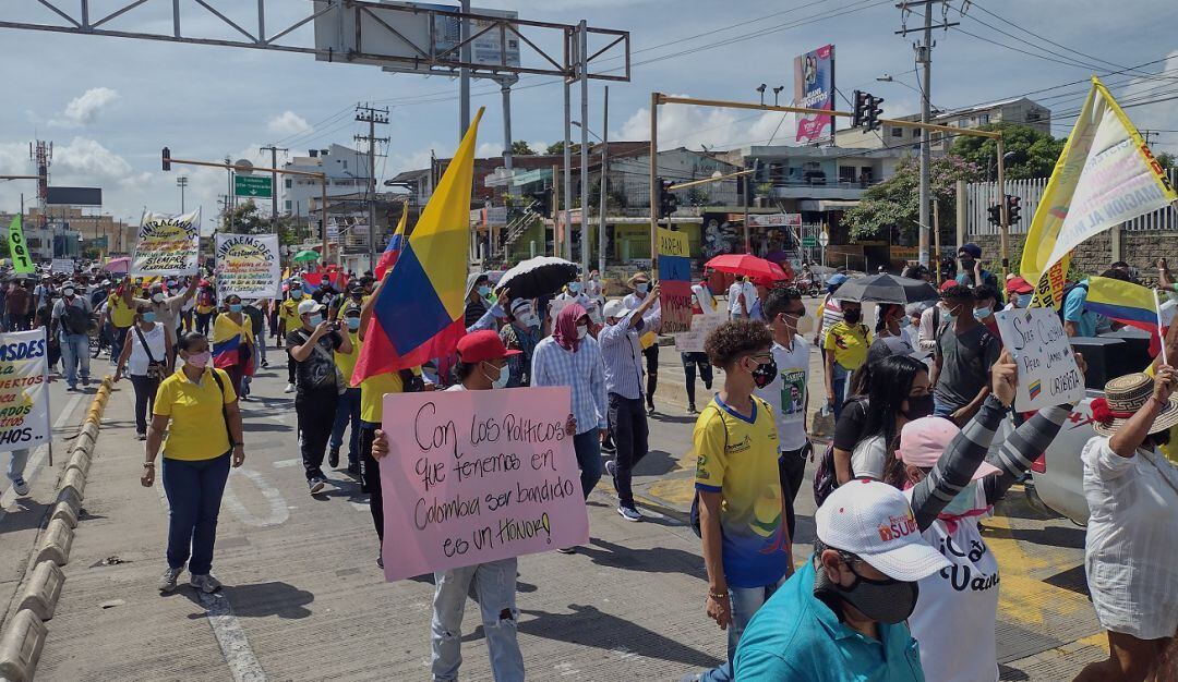 Las marchas saldrán desde Ceballos, Parquiamérica, Bomba El Amparo, Pozón, Manga y el sector turístico de Bocagrande.