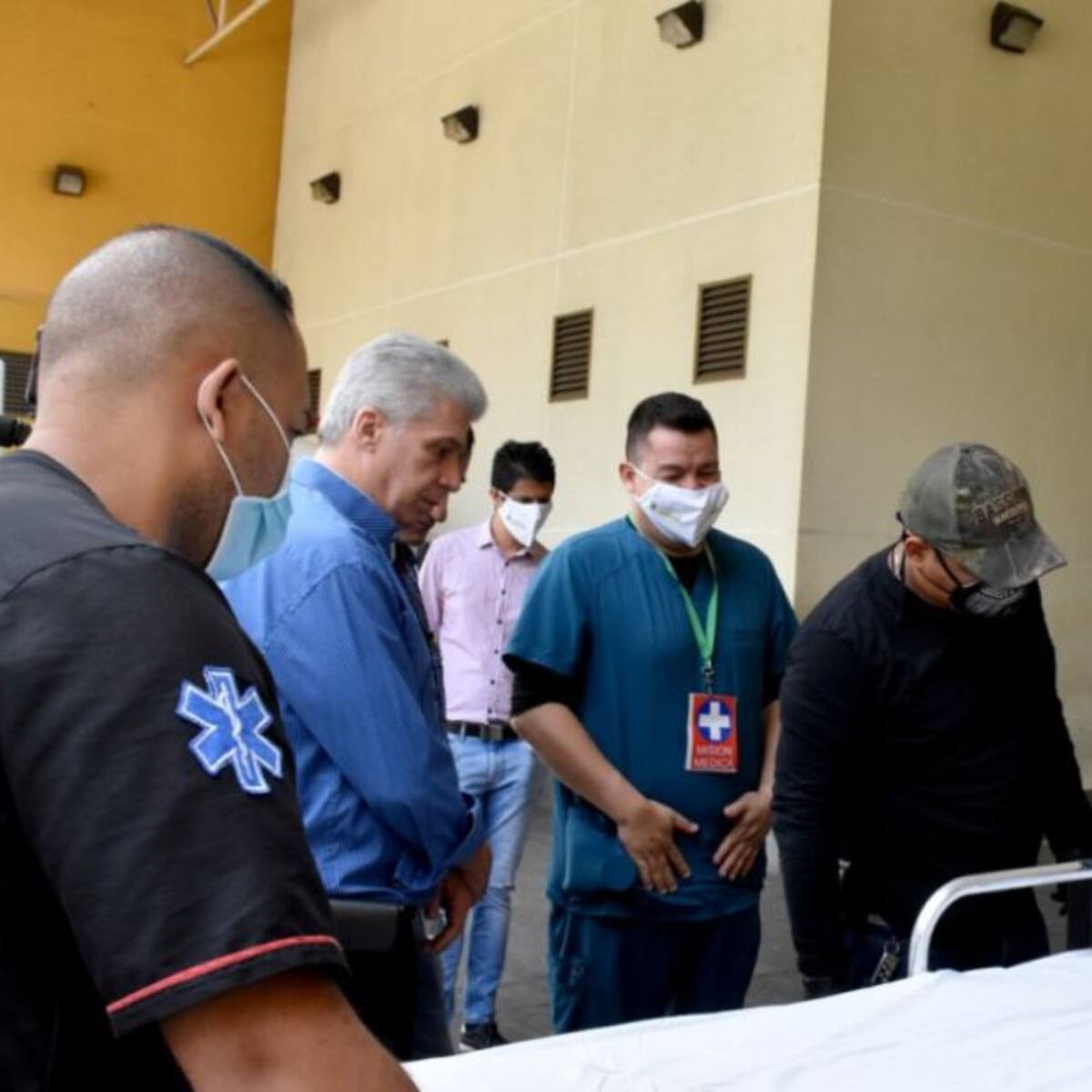 En el hospital San Jorge instalan cabina de bioseguridad para desinfección