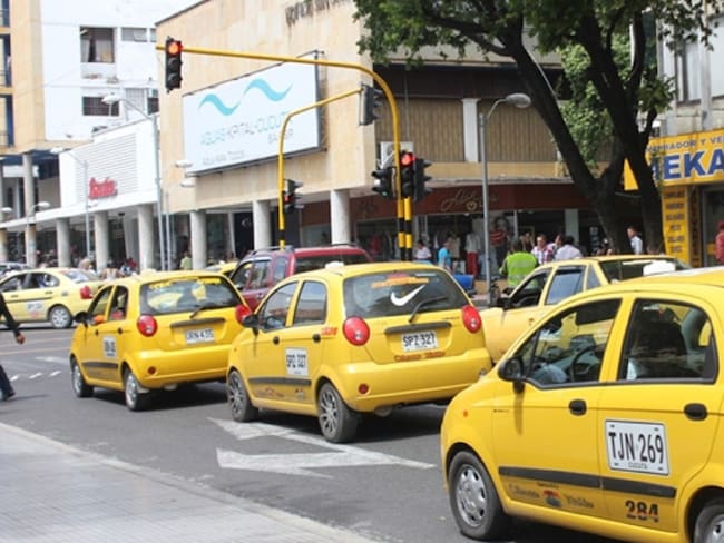Taxistas en Cúcuta - Foto: Colprensa