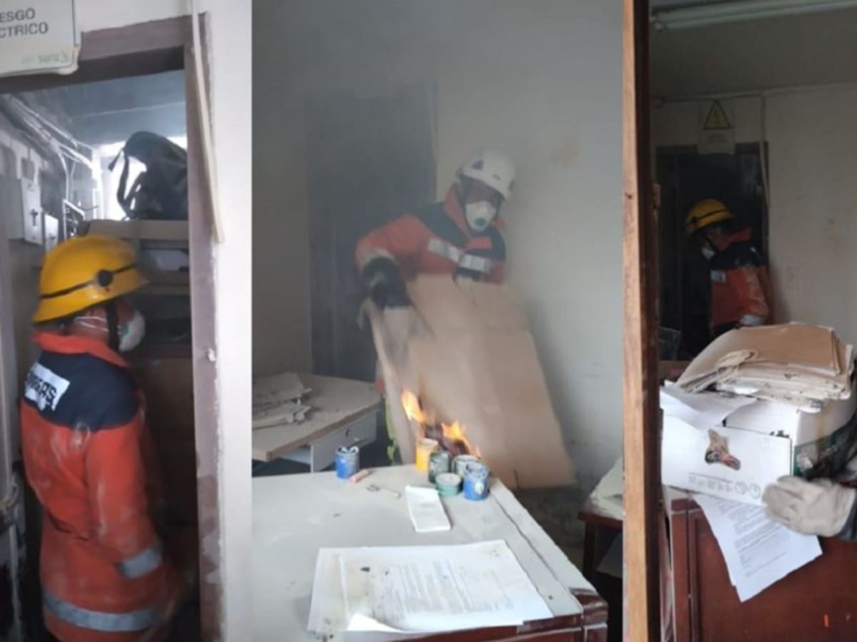 Incendio en la Alcaldía de San José causa daños en archivo documental