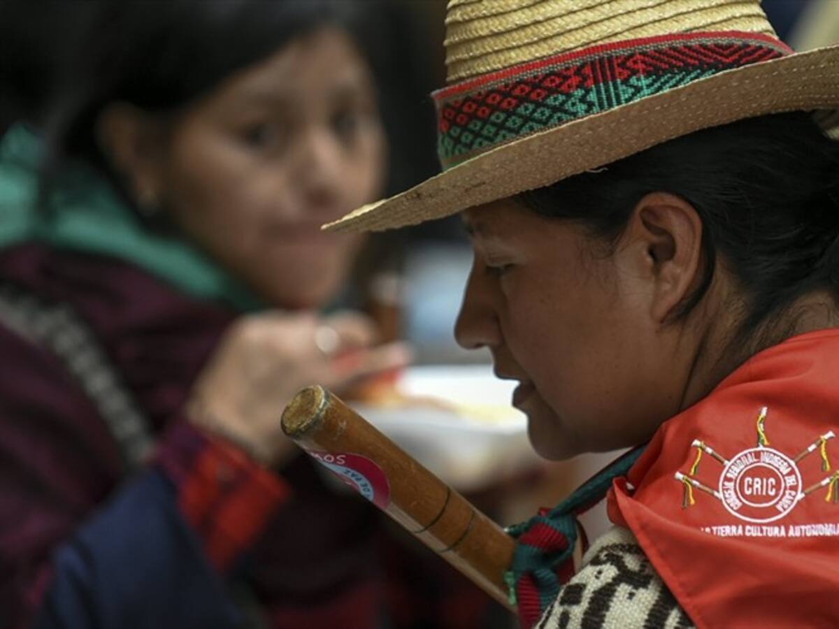 Comunidades indígenas exigen visita del presidente Santos al Cauca