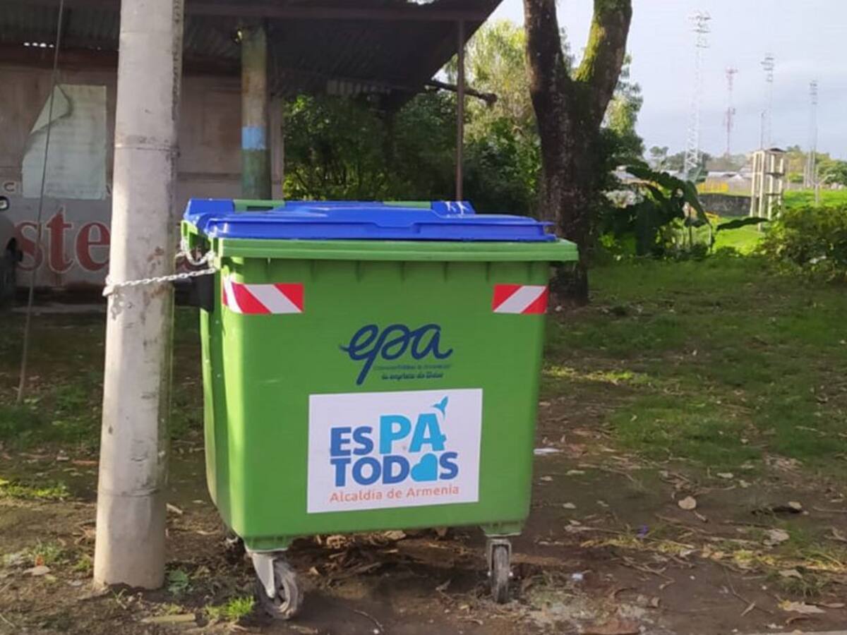 EPA ha instalado 200 contenedores para recolección de residuos sólidos