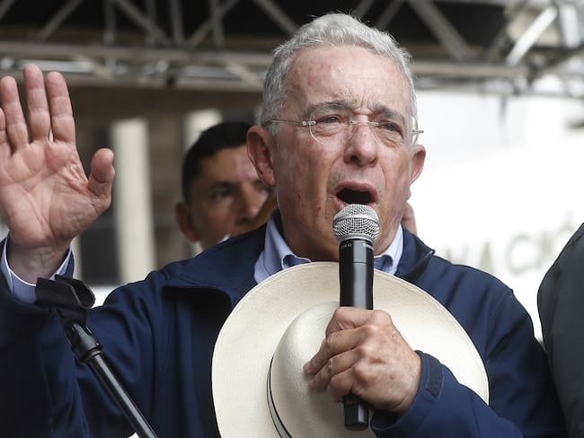 Álvaro Uribe Vélez, expresidente de Colombia. Foto: EFE.